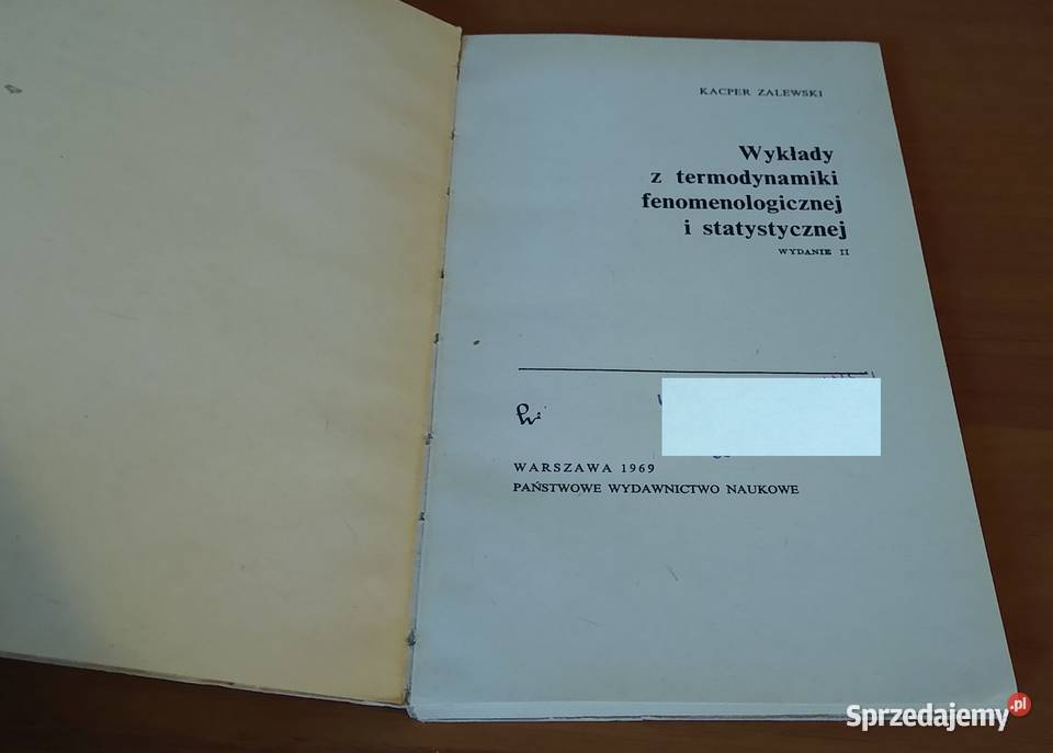 Wykłady z termodynamiki fenomenologicznej i Gdańsk