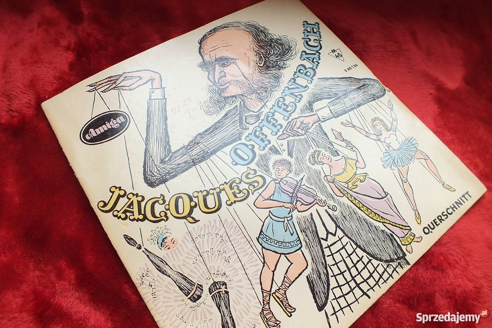 Płyta winylowa szelakowa Jacques Offenbach płyta winylowa