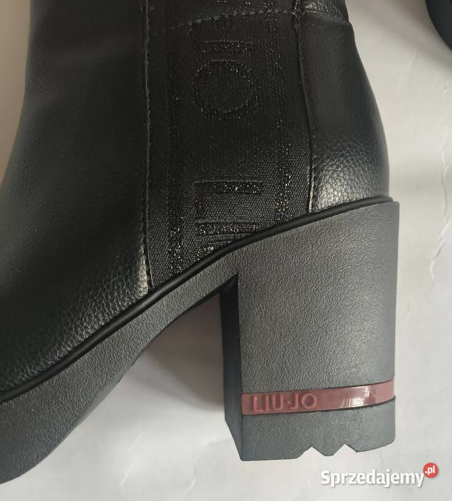 Liu Jo nowe botki czarne 37 Kozaki