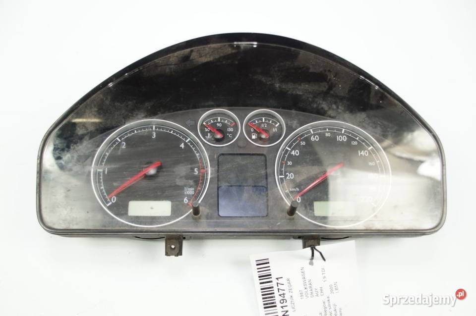 LICZNIK ZEGAR VOLKSWAGEN SHARAN 7M3920820C kujawsko-pomorskie Lipno