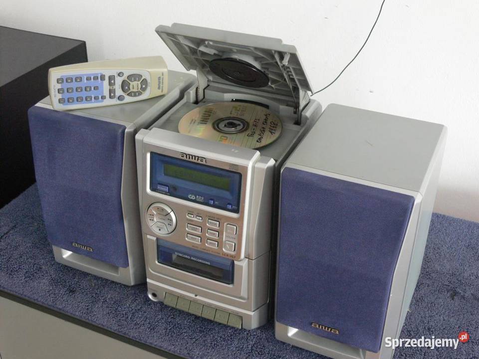 Wieża Aiwa pilot kolumny sprawna WYSYŁKA