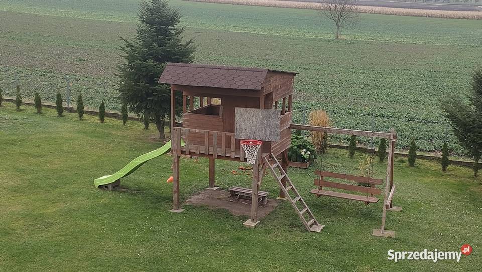 Drewniany domek dziecka Maćkówka