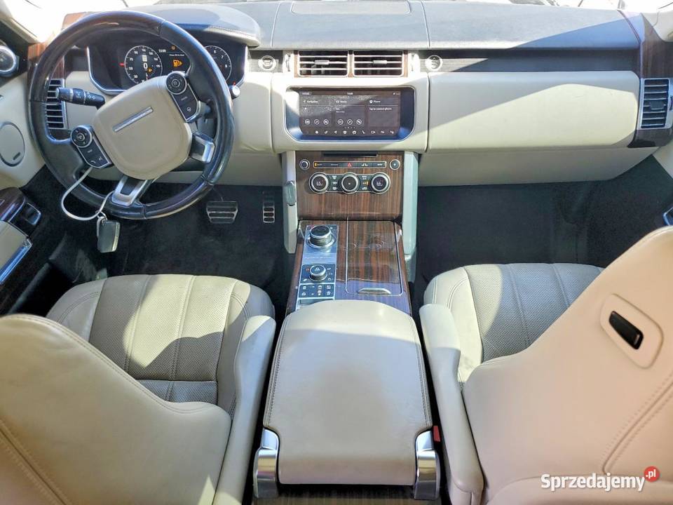 2017 LAND ROVER RANGE ROVER SUPERCHARGED automatyczna śląskie Częstochowa