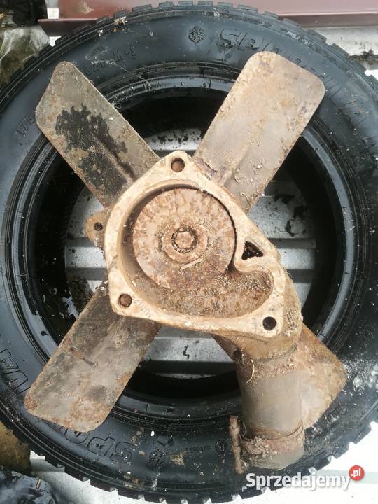 Pompa wody koło pasowe wiatrak Gaz 51 53A Rok produkcji 1953 Biłgoraj