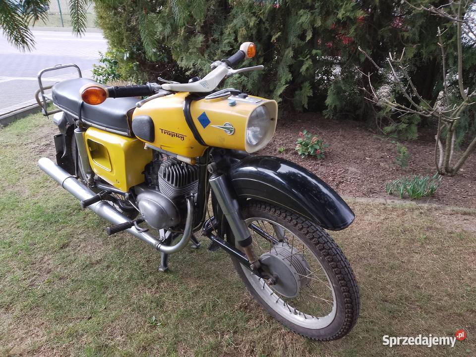 Motocykl MZ Es 125 Trophy stan licznika 4180 Plewiska sprzedam