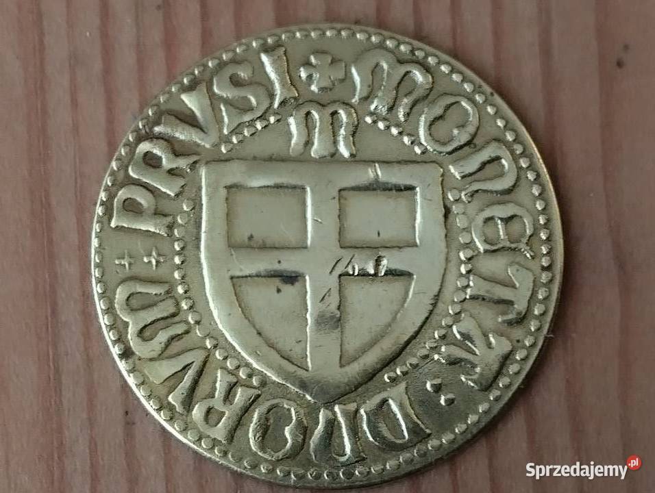 Replika szeląga zakonu krzyżackiego mazowieckie Warszawa