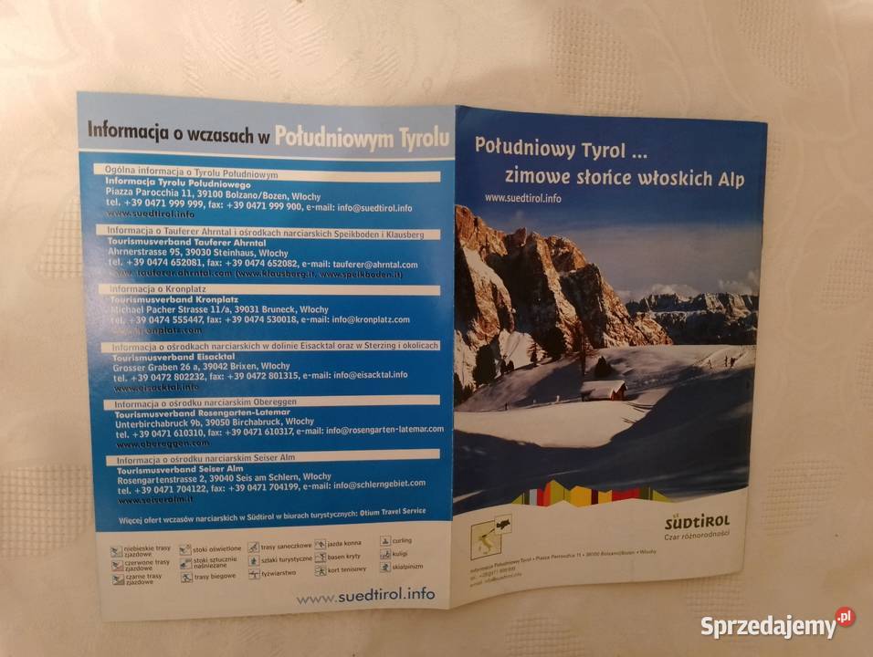 Przewodnik ośrodkach narciarskich POŁUDNIOWY