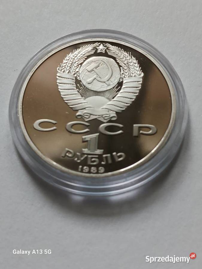 1 Rubel ZSRR Hamza Hakim Niyazi 1989 mennicze Konin sprzedam