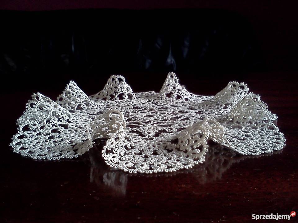 Serwetka frywolitkowa małopolskie Wiśniowa