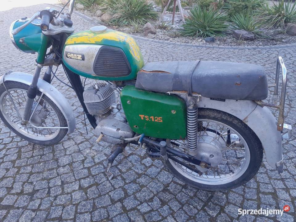 Mz ts 125 z dokumentami