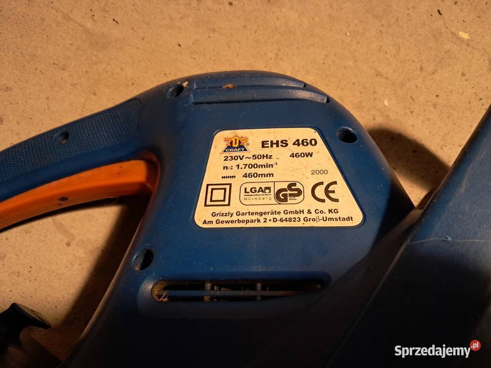 Nożyce do żywopłotu Kosiarki elektryczne sprzedam