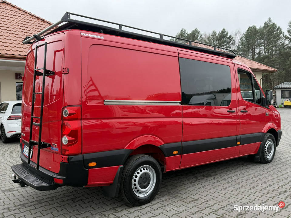 Volkswagen Crafter Brygadówka Doka 6 osób L2H1 autoalarm Volkswagen Widełki sprzedam