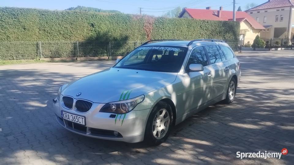 BMW E61 523I 25 benzyna OKAZJA podkarpackie Lutcza sprzedam