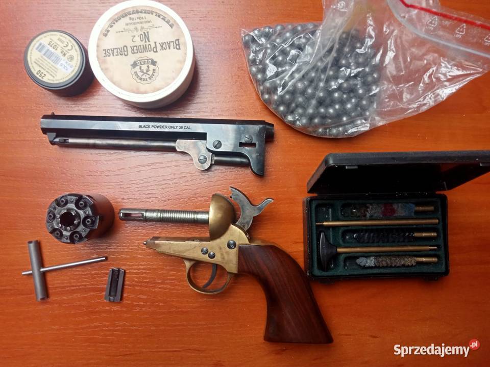 Rewolwer Czarnoprochowy Colt Navy 36 Pietta Cisownica
