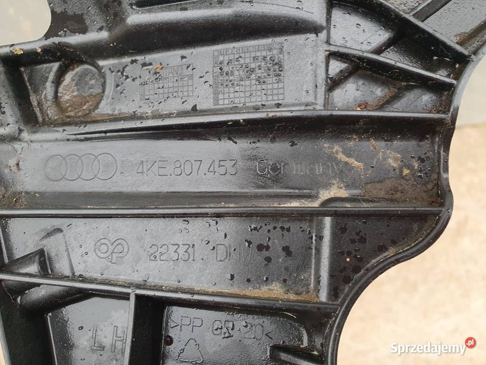 AUDI ETRON 4KE ŚLIZG ZDERZAKA LEWY TYŁ 4KE807453 wielkopolskie Międzychód