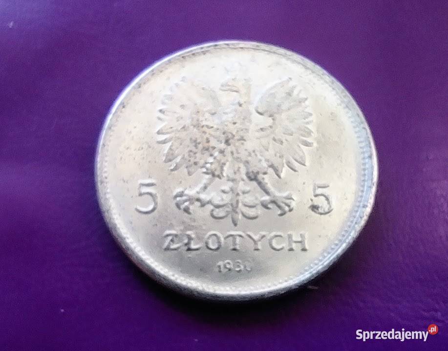 MonetaNumizmatKopia II RP 5 SZTANDAR 1930 2 Pruszków