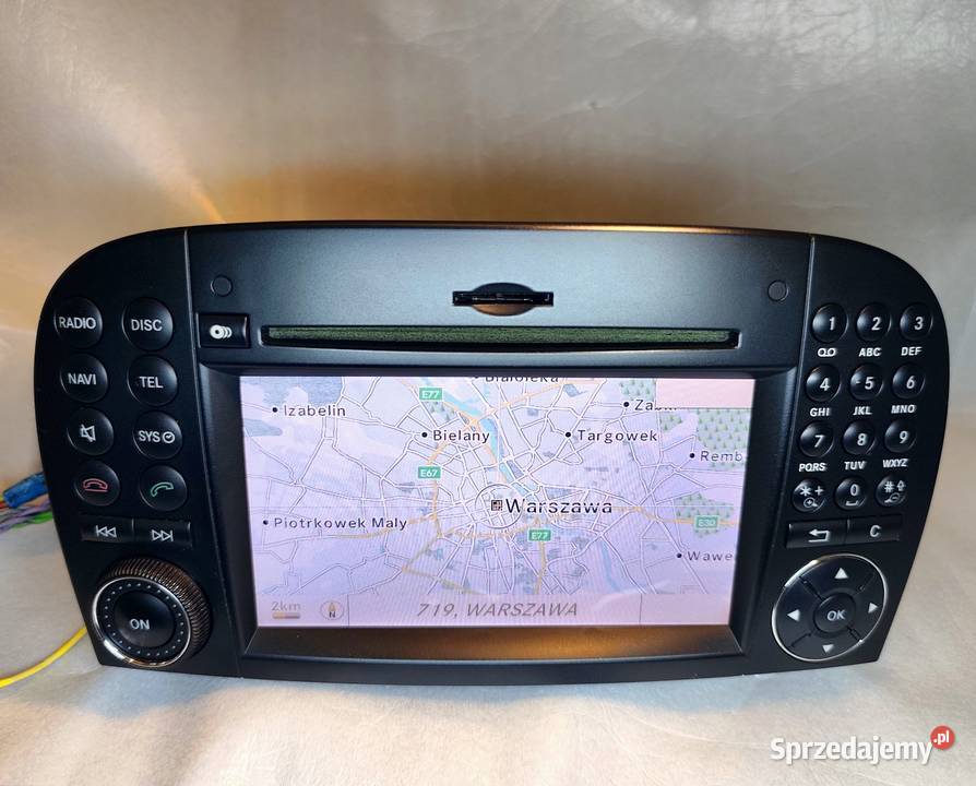 MERCEDES R230 SL COMAND NTG 25 RADIO NAWIGACJA wielkopolskie