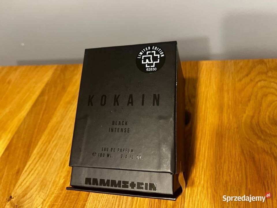Rammstein Kokain Black Intense EDP 100ml dolnośląskie Wrocław