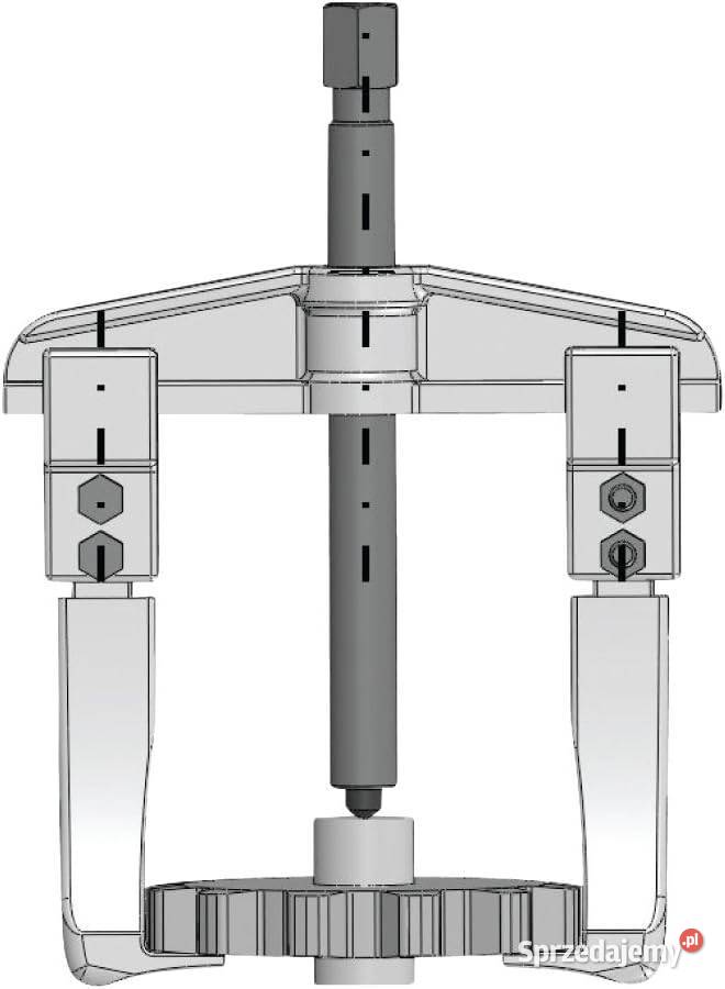 GEDORE Uniwersalny ściągacz 2ramienny regulowany Szczerbice