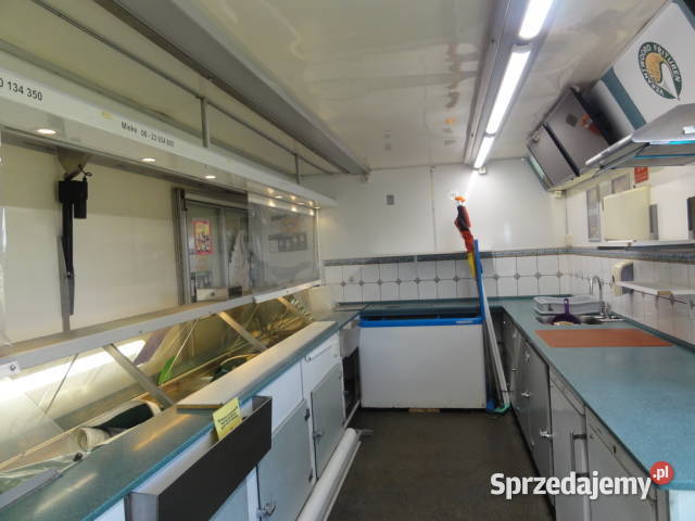 Kontener gastronomiczny z wyposażeniem7x350m Kawno