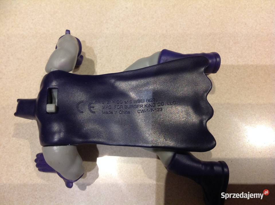 Figurka Zabawka BATMAN BURGER KING Sygnowana Nowa Sól