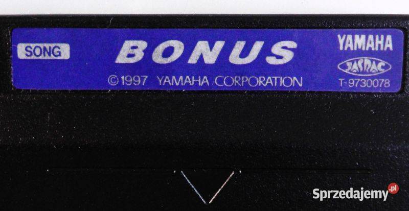 Kartridż do Keyboardów YAMAHA PSR Bonus dolnośląskie Wrocław