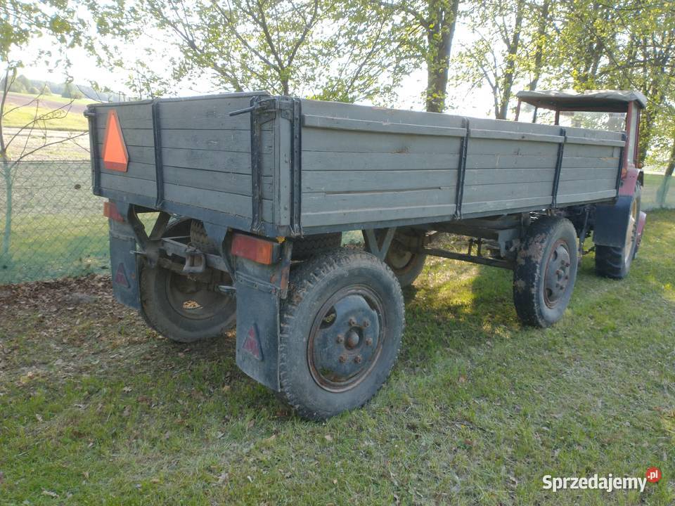 Przyczepa rolnicza 3t d36 z 1964 roku nieuszkodzony Nowy Folwark sprzedam