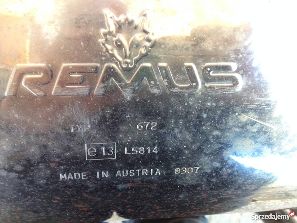 Tłumik sportowy Remus Mercedes W 124 200 300 CE Rewal