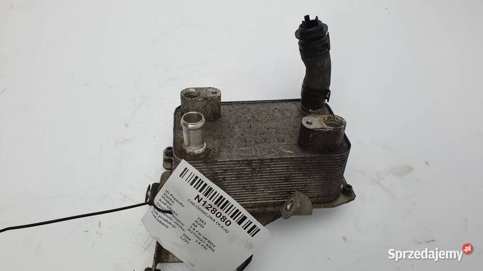 CHŁODNICZKA OLEJU 4E0317021E A8 D3 osobowe Lipno