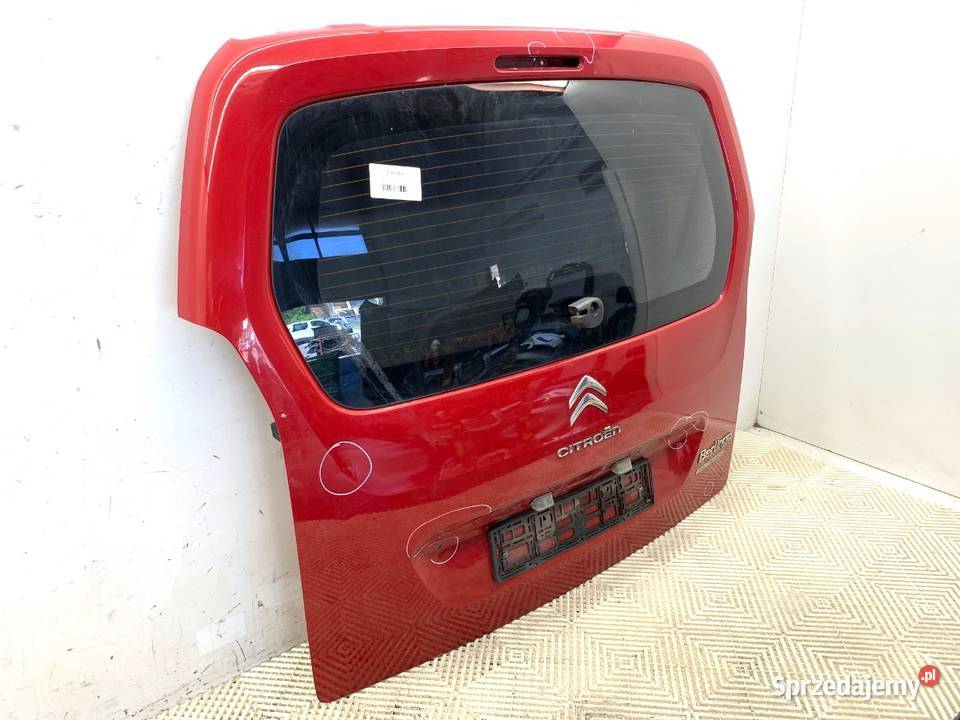 KLAPA TYŁ CITROEN BERLINGO II Minivan LAKIER