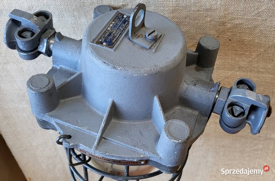 Lampa w oprawie przeciwwybuchowej Polam Gdańsk