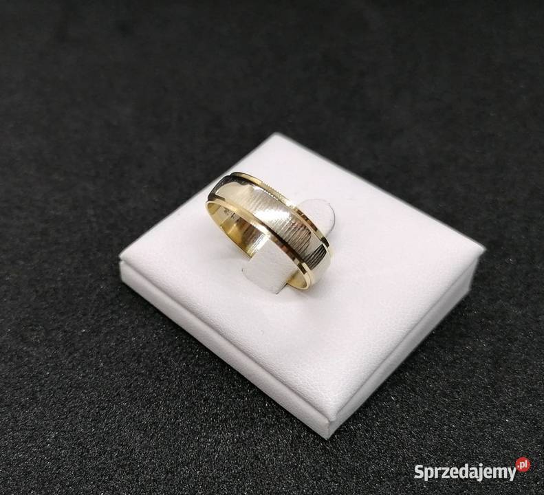 Złota obrączka próby 585 397g Rozmiar 20 Obrączki Elbląg sprzedam