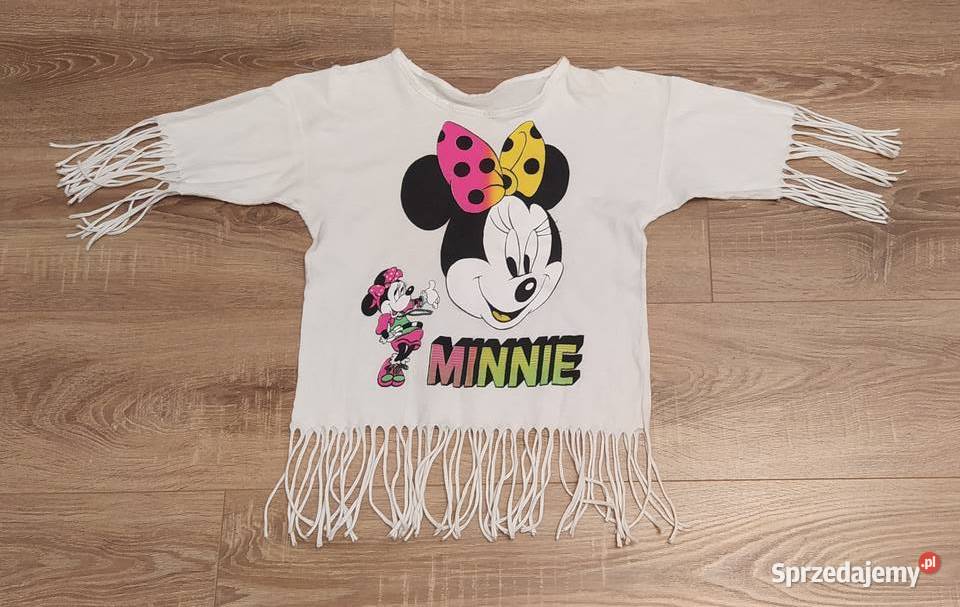Koszulka MINNIE z frędzlami sprzedam