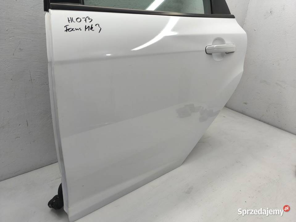 DRZWI LEWY TYŁ KOMPLETNE FORD FOCUS MK3 LIFT