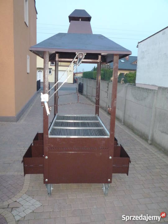 Grill gastronomiczny przemysłowy blacha 6mm wielkopolskie Damasławek