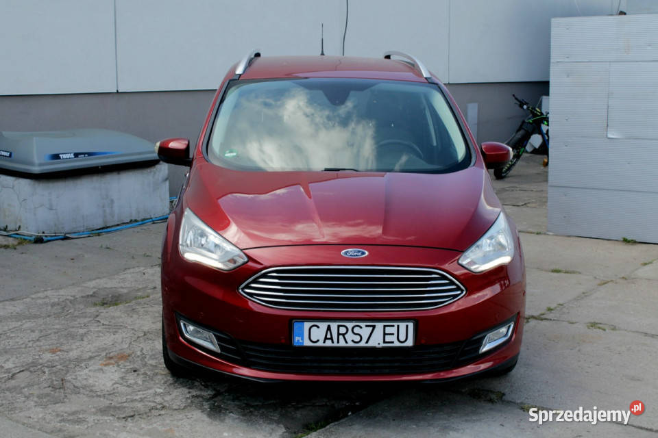 Ford Grand C Benzyna park assist nawigacja elektrochrom. lusterko wst. Grand C-MAX Szczecin