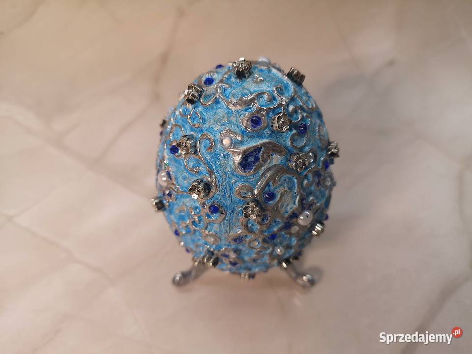 Dekoracyjne jajko w stylu Faberg Wielkanoc Kielce