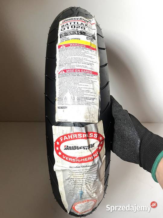 4369 Opona motocyklowa BRIDGESTONE BATTLAX BT020 Łobżenica