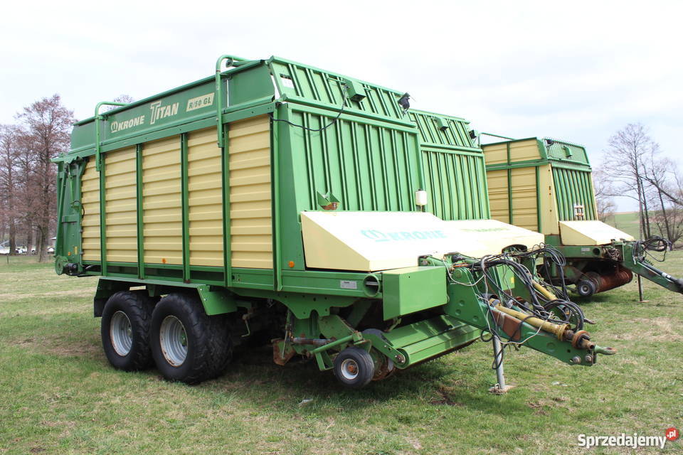 Krone Titan R50GD przyczepa samozbierająca