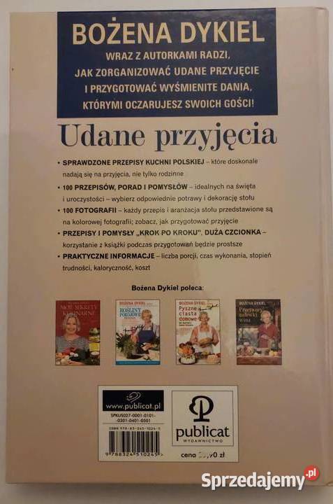 Bożena Dykiel poleca Udane przyjęcia Ewa Wrocław