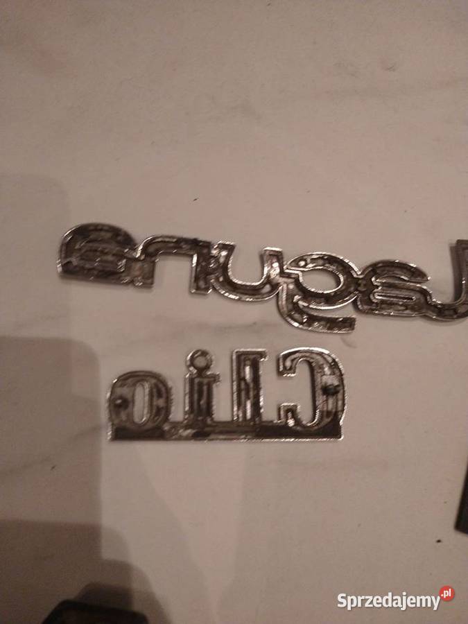 Emblemat Renault Laguna Clio GT Białe Błota