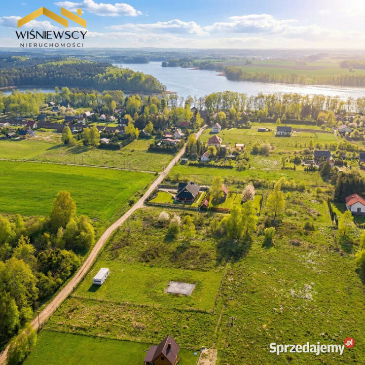 Uzbrojona działka 1800m 600 m jeziora Winiec