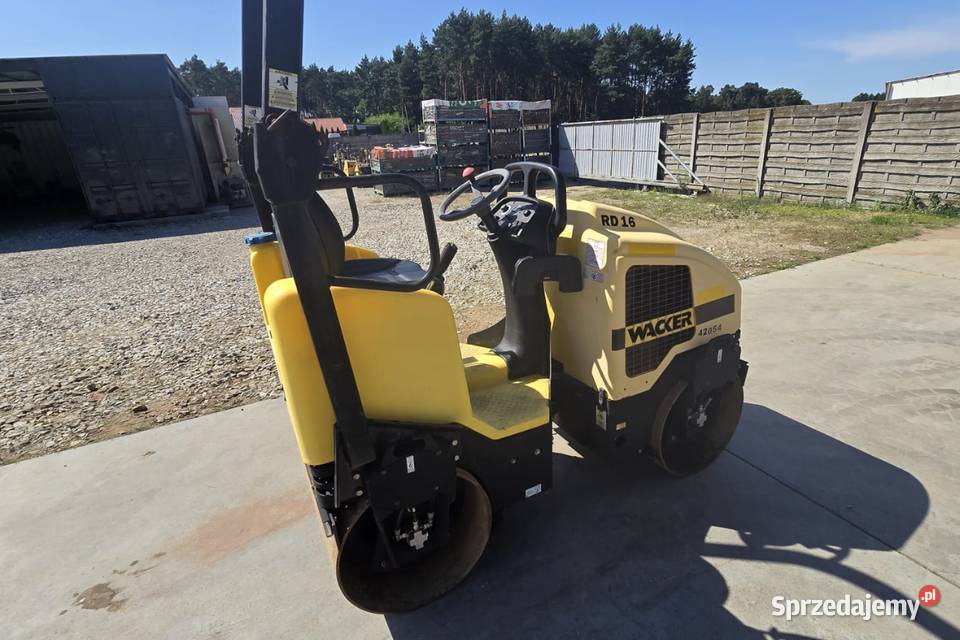 Walec gładki WACKER RD16 diesel 2008 r 90 1485 Rok produkcji 2008 Dunkowa