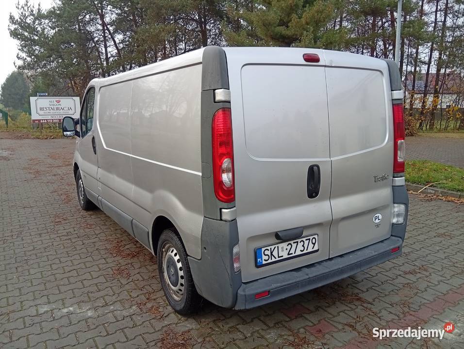 Zamiana Renault Trafic Long 20 DCI 115 2007r nieuszkodzony Pajęczno