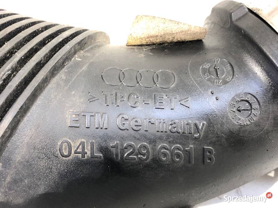 RURA POWIETRZA AUDI A4 B9 04L129661B 20 190 Filtry