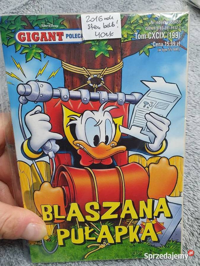 Komiks Gigant zestaw 5 tomów 2016 stan pomorskie Gdynia
