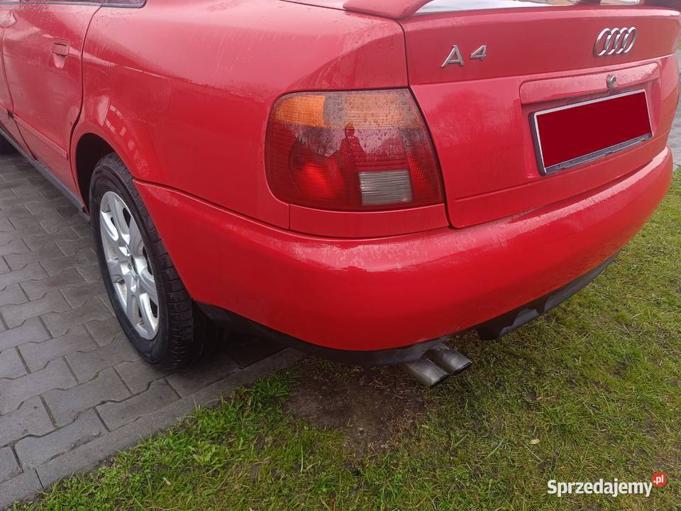 Zderzak Tył Sedan LY3H Audi A4 B5 a44