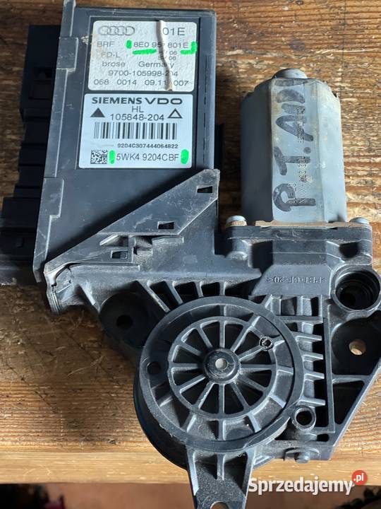 Silniczek Szyby AUDI VW lewy tył 8E0959801E Margonin