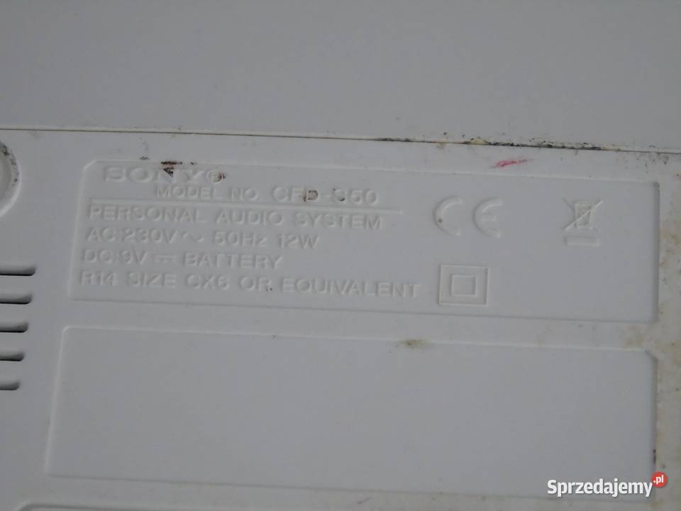 Radio odtwarzacz z CD i magnetofon Sony CFDS50 Jasło sprzedam