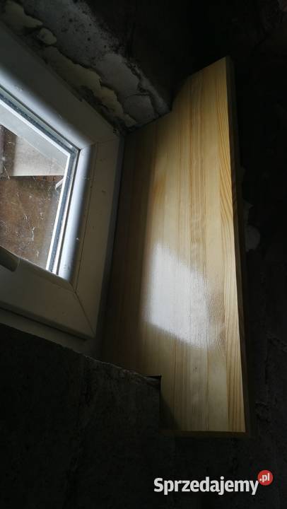 Parapet drewniany bezsęczny sosnowy wewnętrzny Radków sprzedam